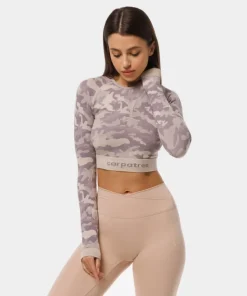 Bezszwowy longsleeve Camo