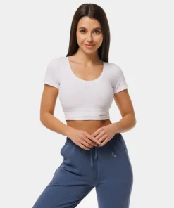 Crop top Eve z wycięciem