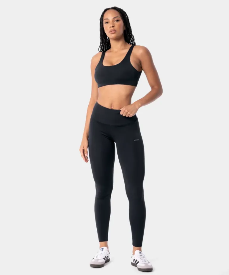 Klasyczne legginsy z wysokim stanem Petite