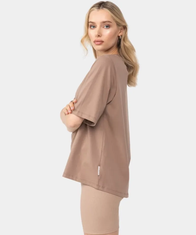 Klasyczny T-shirt Cozy Leisure