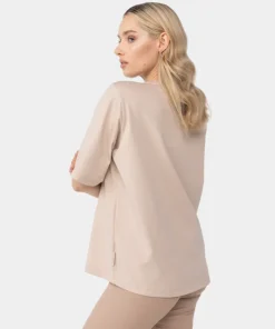 Klasyczny T-shirt Cozy Leisure