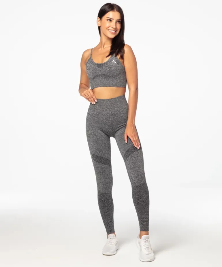 Legginsy bezszwowe Vibe, z wysokim stanem