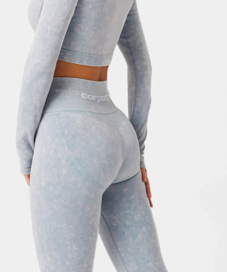 Legginsy bezszwowe Yasmine z wysokim stanem