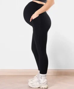 Legginsy ciążowe z kieszeniami