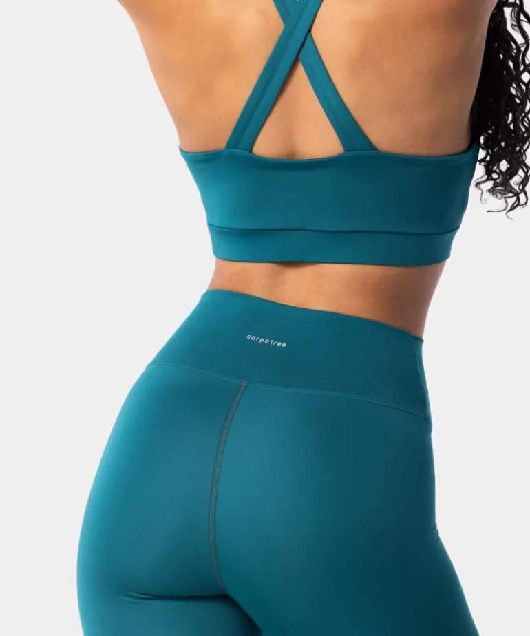 Legginsy z kopertową talią Mystic