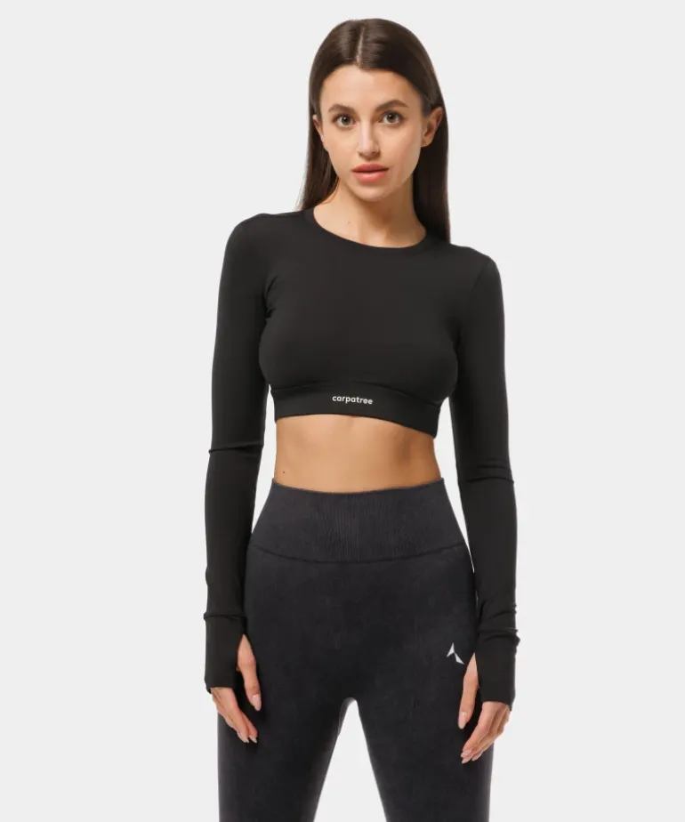 Longsleeve Luna z wyciętymi plecami