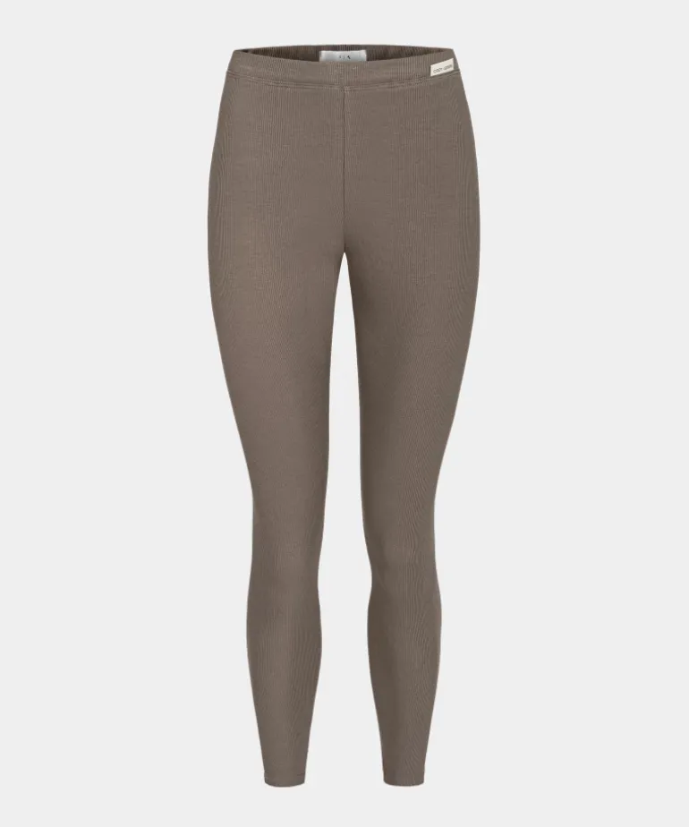 Prążkowane legginsy Cozy Leisure