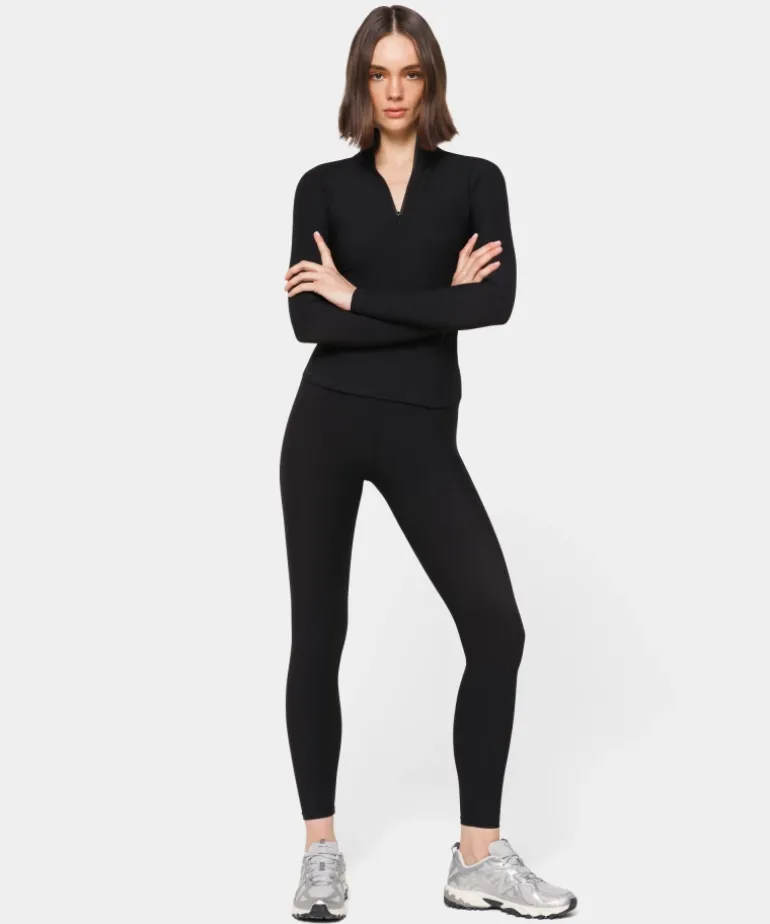 Prążkowane legginsy z kieszenią Onyx Flow