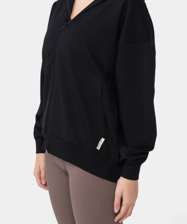 Rozpinana bluza z kapturem Cozy Leisure