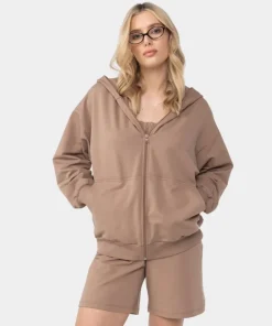Rozpinana bluza z kapturem Cozy Leisure
