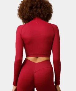 Rozpinany longsleeve bezszwowy Élite