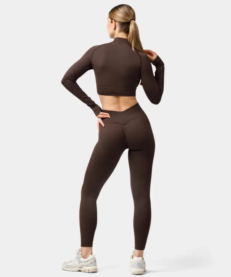 Rozpinany longsleeve bezszwowy Élite