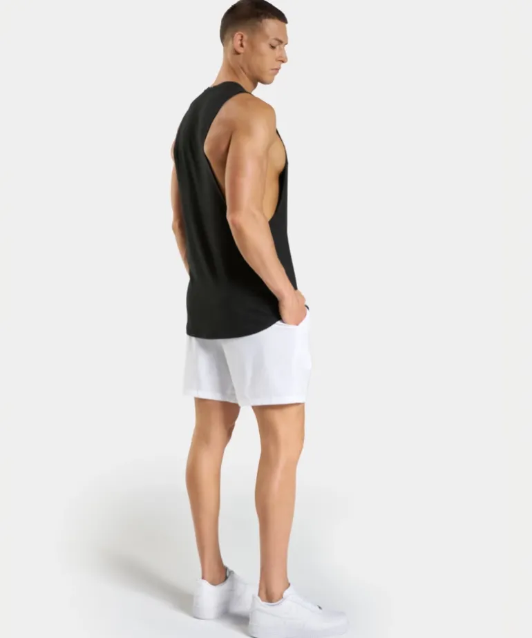 Tank top drop arm